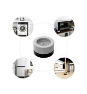 Smart Round Washing Machine Stand Premium - Locking Wheels Ventilation Design 300kg Load Capacity, Universal Top Loader Front Loader Stable Base, Modern Laundry Utility Shelf UAE B2B Top Seller